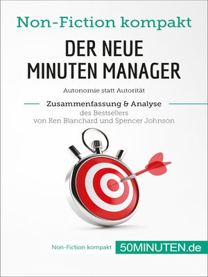 cover image of Der neue Minuten Manager. Zusammenfassung & Analyse des Bestsellers von Ken Blanchard und Spencer Johnson